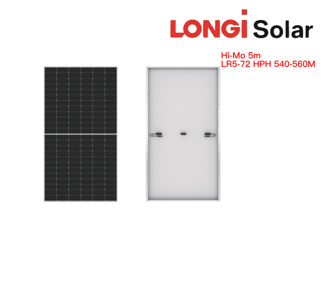 A Grade Brand Solar Panel Longi 540W545W550W555W560W Energy System Power Half Cell Panel