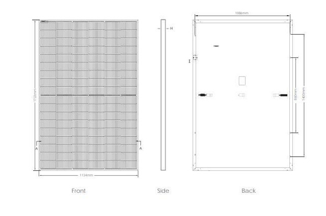 Jinko China Solar Panel All Black 420W Cell Power Price Home Solar Panels Manufacturer