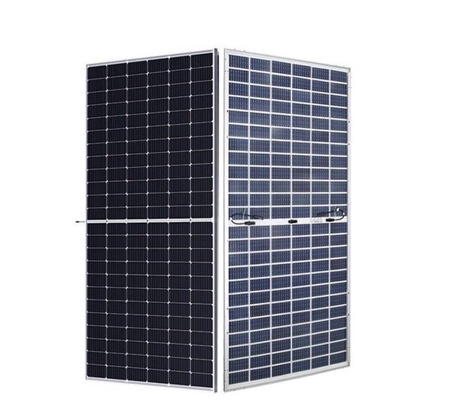 Dinghui Longi Hot Sale 535/540/545/550/555W Bifacial Dual Glass High Efficiency Mono PV Solar Panel