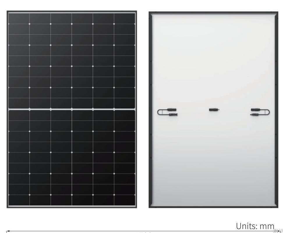 Longi Black Frame Solar Module 440W445W450W High Quality Solar Panel