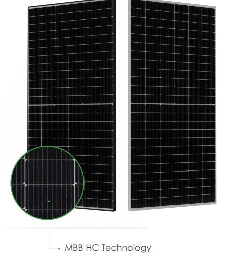 Longi 490/495/500/505/510/515/520W Chinese High Efficiency Single Crystal Half Cell Pvsolar Panel