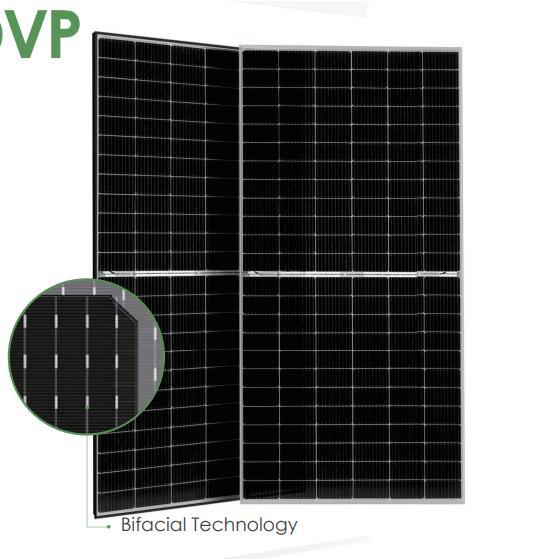 Jinko Panel Solar Bifacial 540W 545W 550W 555W Mono Crystalline N Type Solar Panel EU Warehouse