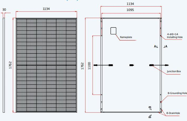 Trina 550W Monocrystalline Solar Panel with TUV for Home Power System