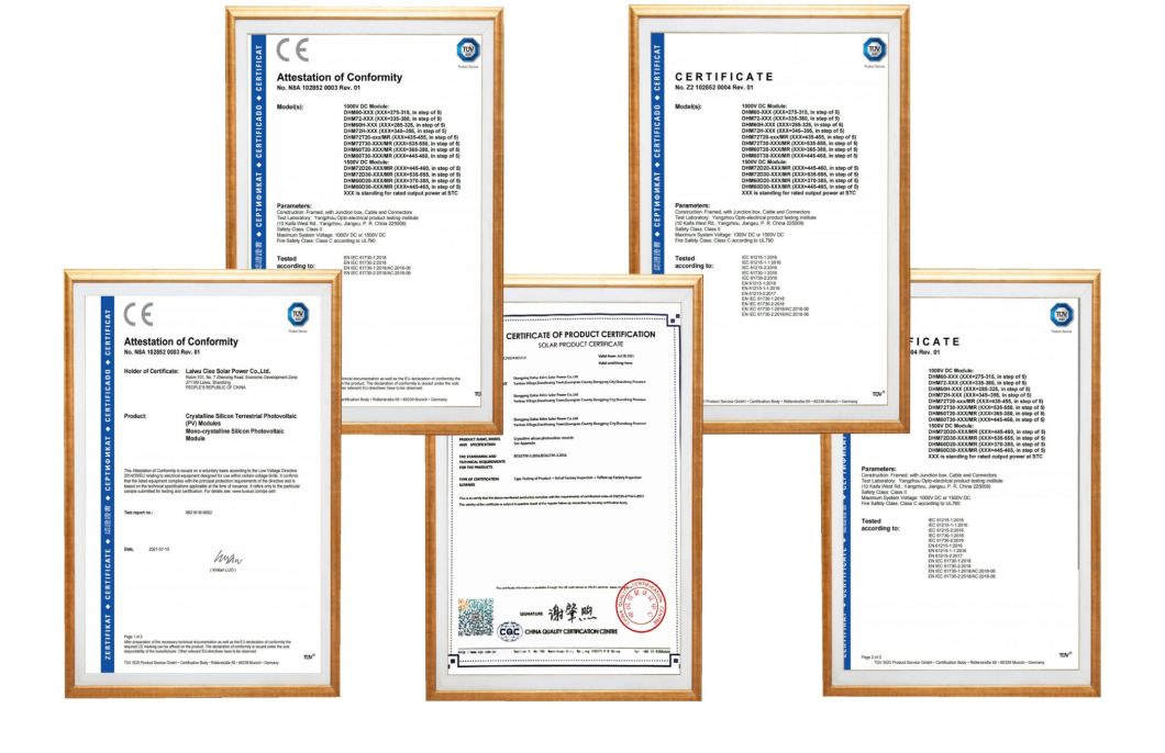 Longi 590W Solar Panels 560W 565W 570W 575W 580W Mono Module Half-Cut Solar Cells 144PCS