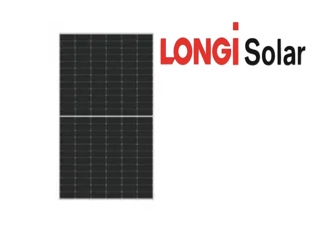 A Grade Bifacial Longi Solar Panel 475W480W485W490W495W500W Solar Energy for Home System