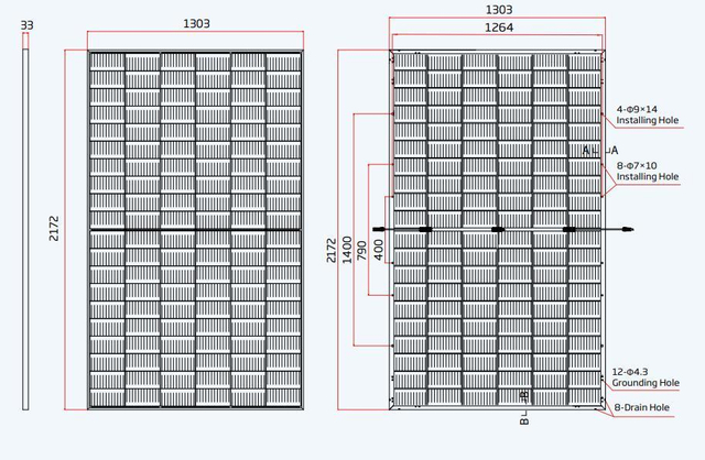 Highest Power Trina Solar Panel 605W PV Panel for Commercial Solar System