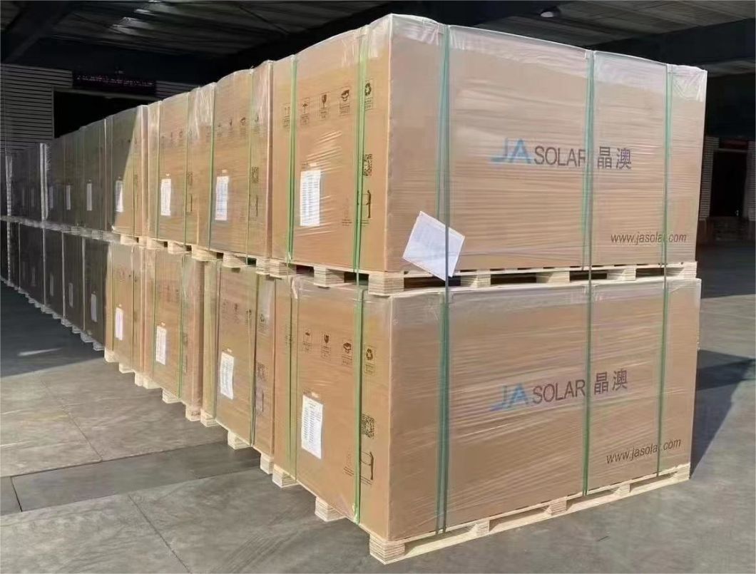 Ja 565W Bifacial Mono Perc Half Cell 540W545W550W555W560W Solar Panel for Home System