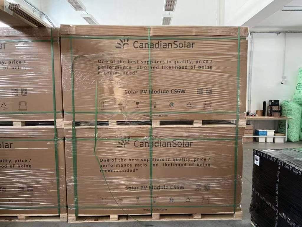 Tier 1 Brand Canadian A Grade N Type 560W 565W 570W Bifacial Solar Panels for Solar Energy System