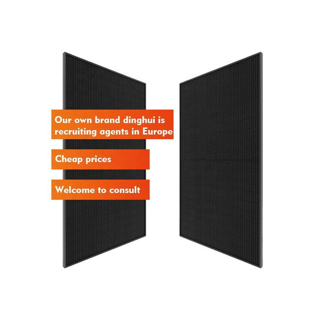 Solar Panel Full Black Half Cell 182mm 11bb 395W 400W 405W 410W 415W PV Panel for Solar Energy System
