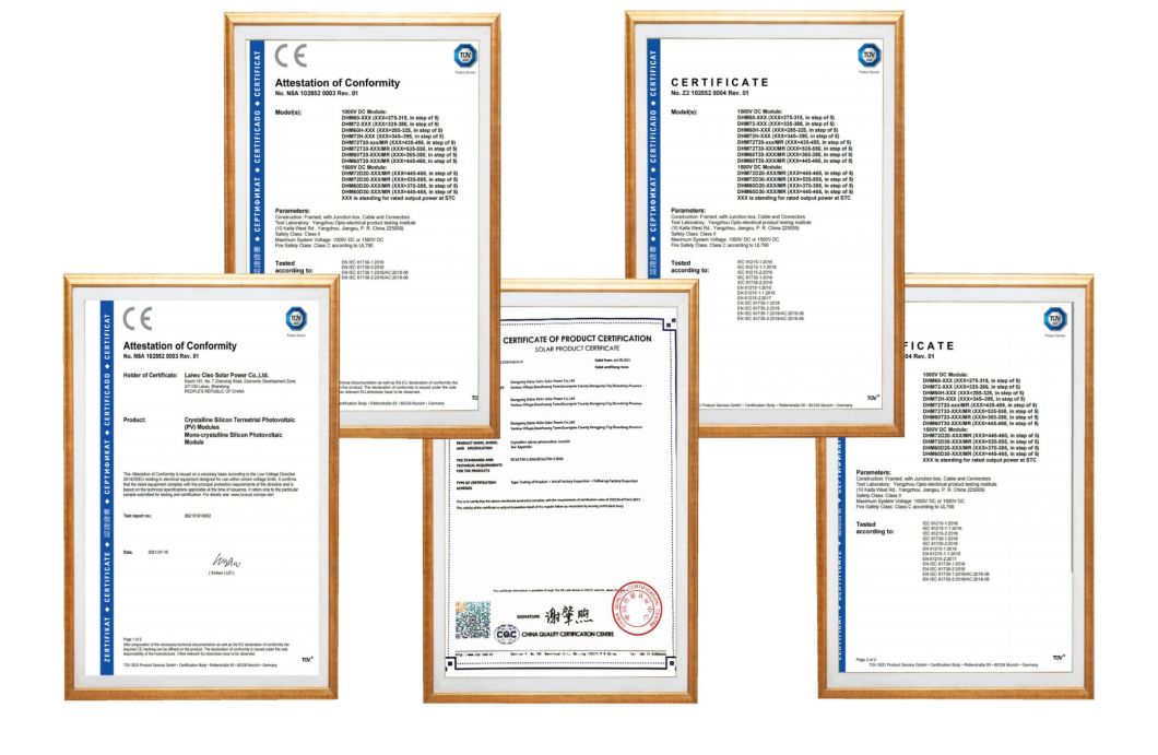 Tier1 Longi 565W 570W 575W 580W 585W Solar Panel with TUV/CE Certification