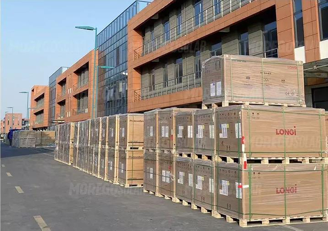 Placas Solares 5000W Longi Himo 6 540W Solar Panel 550W Himo 6 7 450W Bifacial Longi Solar-Panel 550-Price Himo6 Bi Facial