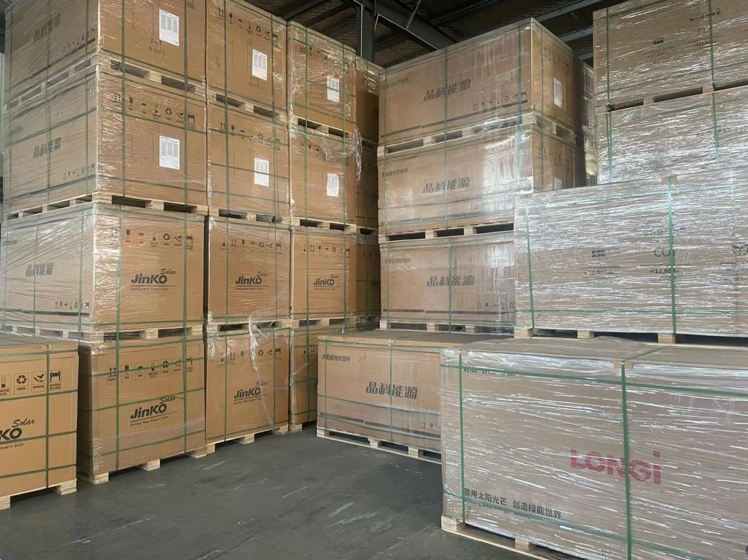 Longi Trina Ja Half Cell N Topcon Solar Panel 480W 505W 9bb 10bb 12bb