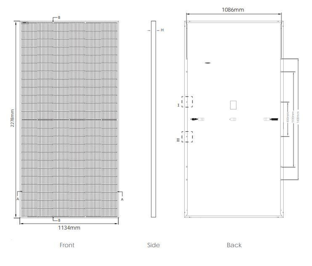 Jinko Solar Panel Price 500W 540W 545W 550 Watt 550W 600W 670W Bifacial Photovoltaic PV Solar Panels