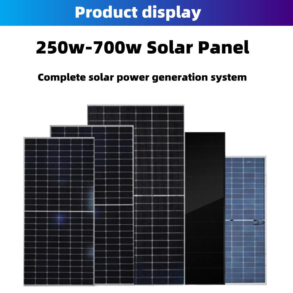 Monocrystalline Longi Bifacial Solar Panel 445 450 470 480W Highest Efficiency