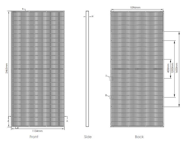 Jinko Tiger Neo N-Type Solar Panel 78hl4 605 620W Wholesale Price Bifacial PV Module Europe Warehouse