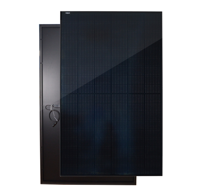 Dinghui 410W MBB 182mm Half Cell 108cells All Black Solar Panel Mono High Efficiency