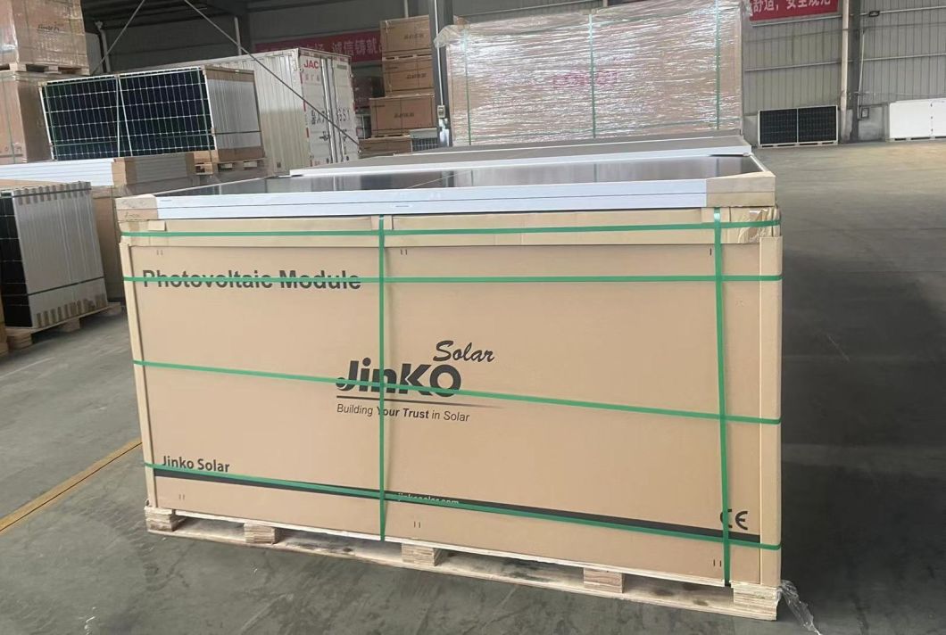 Jinko Bifacial Module Panel with Dual Glass 535W540W545W550W555W P-Type Solar PV Panel