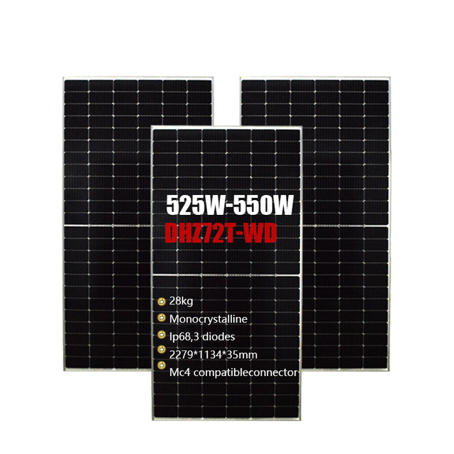 Dmegc 182mm Half Cell PV Modules 535W 540W 545W 550W Solar Panels