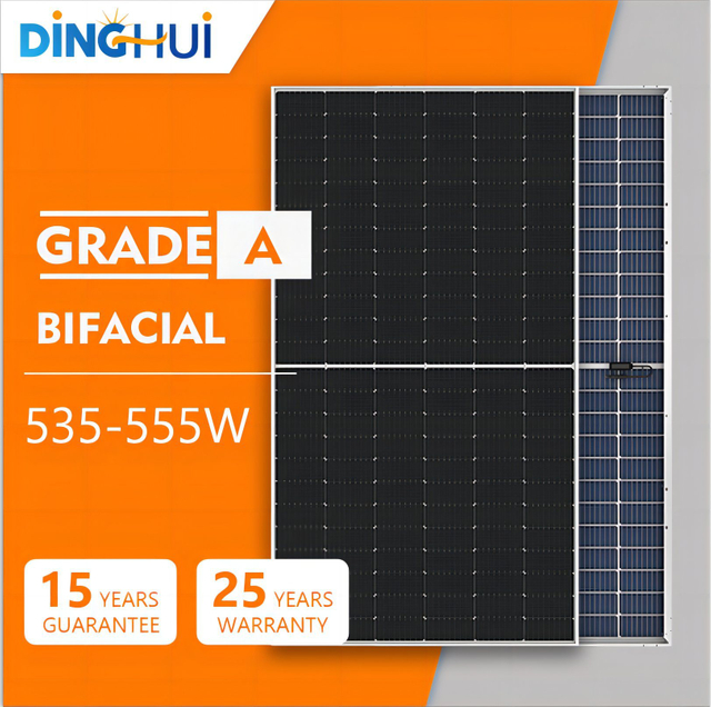 Mono Solar Panel 540W545W550W555W560W Cheap Price From Chinese Factory