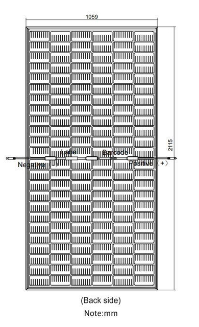 Omegc Bifacial Energy Solar Panels Cheap Monocrystalline Solar Panel