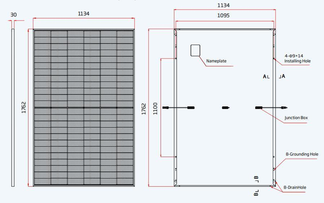 Black 450W Panel Solar with Black Frame Black Sheet High Efficiency Solar Panels OEM Orders