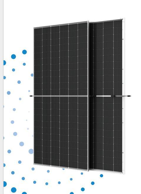 A Grade Brand Trina Bifacia Dual Glass Solar Panel 575W580W585W590W595W600W610W