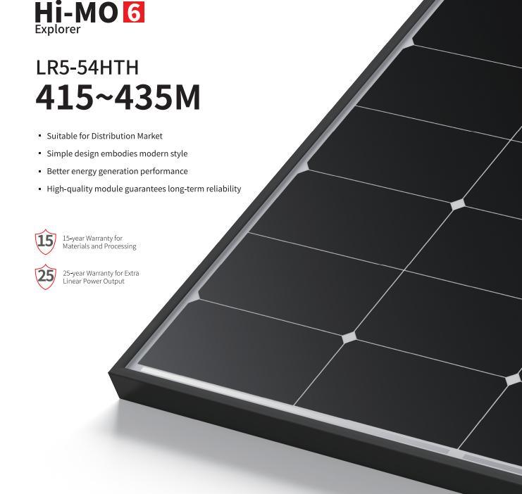 Longi Wholesale Single Monocrystalline Solar Panel for Home Use