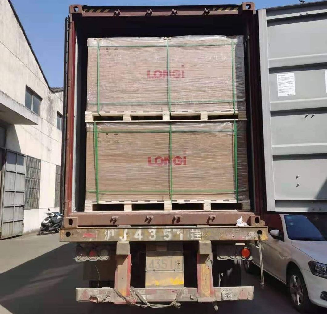 Longi Himo 6 All Full Black 420W Grade a Mono 410W 415W 425W 430W PV Solar Panel for Solar Energy System