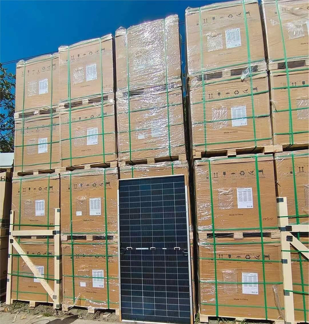 China Jinko Ja Trina Longi Dmegc Dinghui 565W 570W 580W Bifacial N Type A Grade Solar Panel
