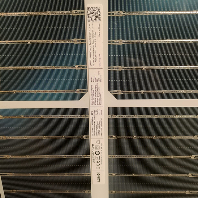 China Longi 545W 550W A Grade Dual Glass Solar Panels with SGS (COC, PSI) for Solar Energy System