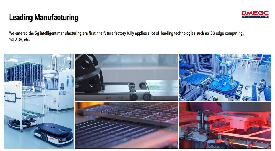 Dm380m6-60hbb-V Dmegc Grade a Mono Solar Panel 365W370W375W380W