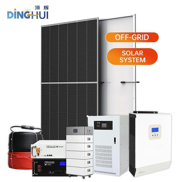 3kw High Efficiency off-Grid Complete Solar Panel System for Home