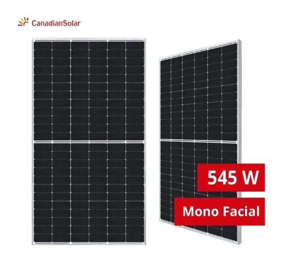 Canadian Mono Solar Module 535W540W545W550W555W PV Solar Panel for Solar Energy System