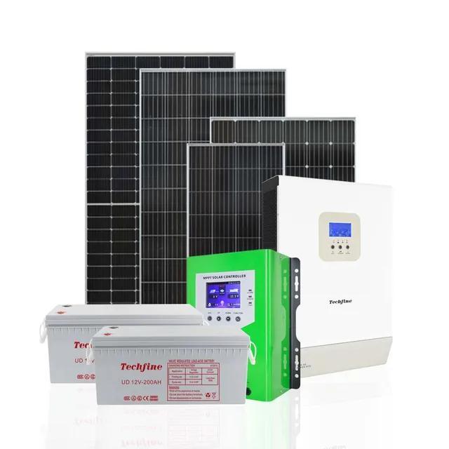 Cheap 5kw 10kw 15kw 20kw 25kw on/off Grid Solar Energy System