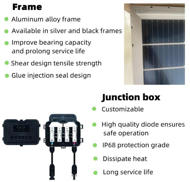 Longi 540/545/535/550W Bifacial Perc Mono BIPV Solar Panels Certificate Dual Glass