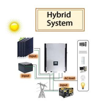 Highest Quality Inverter5kw 8kw10kw12kw Hybrid Solar Power System on/off Grid