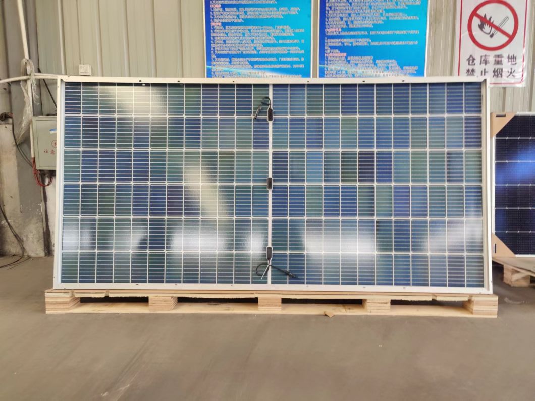 China A Grade Jinko Longi Ja Canadian Trina Dinghui 545W 550W Bifacial Solar Panel for Home