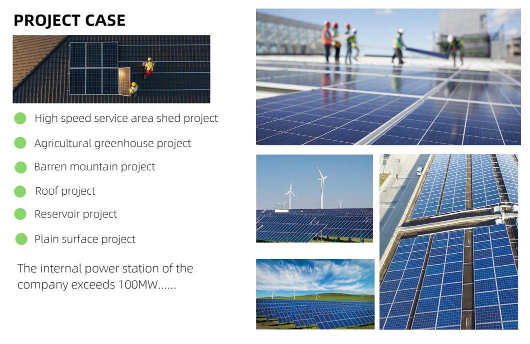 Home Commercial Solar Kit 25kw30kw35kw40kw50kw on-Grid Solar Panel Energy System