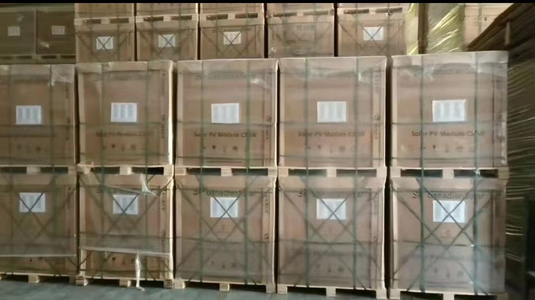 Canadian N-Type Bifacial Half Cell 565W570W575W580W585W590W Solar Power Energy Panel