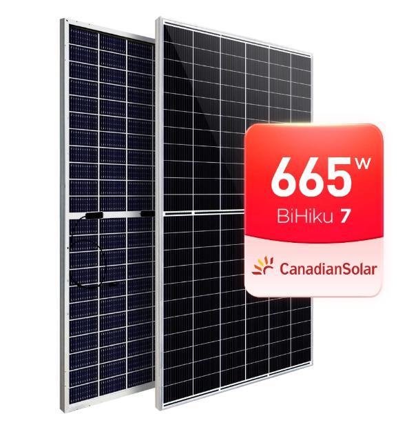 Canadian Solar Power Panel 640W645W650W655W660W665W670W Mono Module Panel