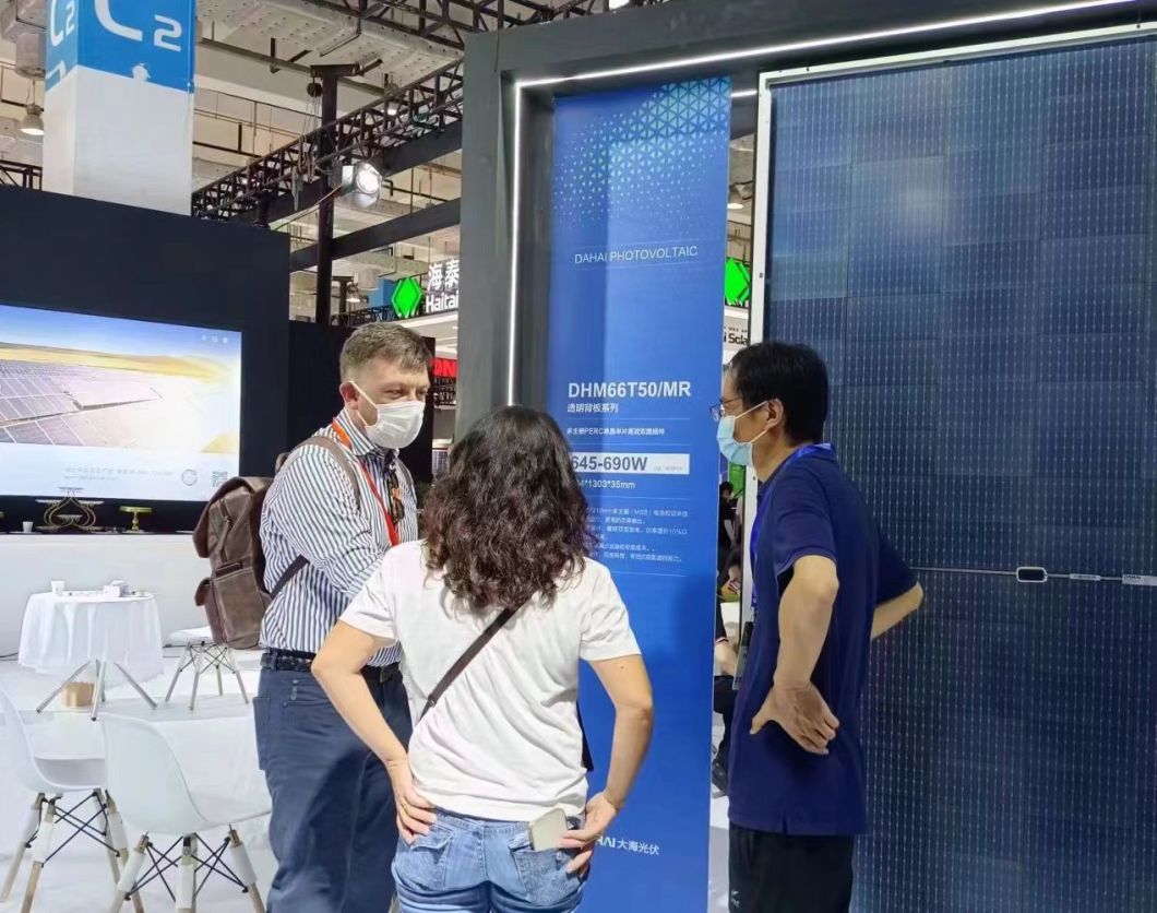 550W Solar Panels for 5kw off-Grid Solar Energy System with Lithium Battery and Inverter