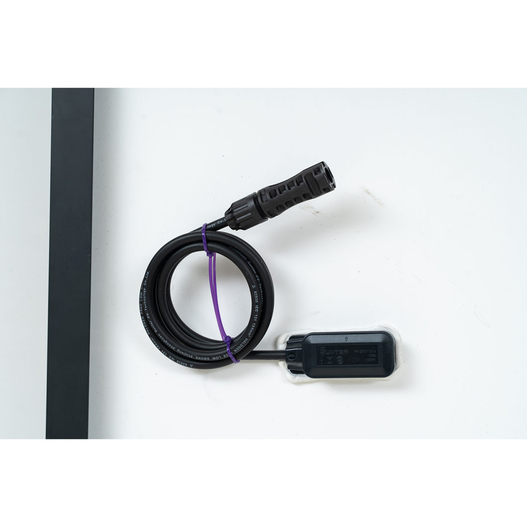 Tier 1 China Dmegc 400W 410W Silver Black Frame Panneau Solaire Solar Panels