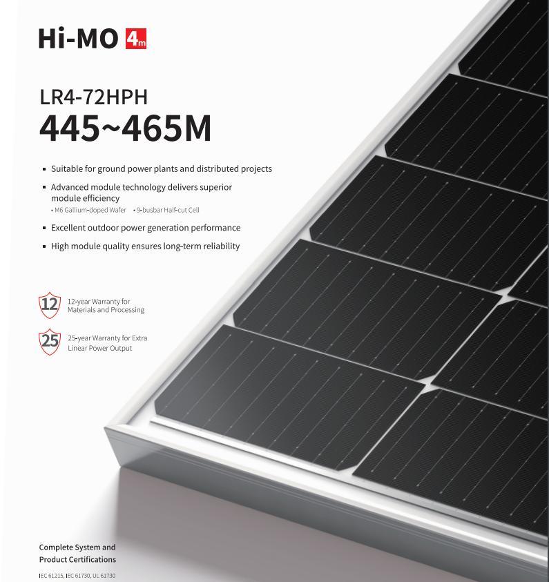 450W/460W Solar Panel Hot Selling China Wholesale Solar Panel Price