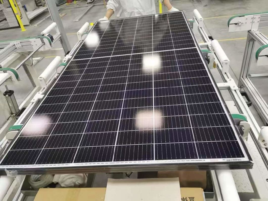 Solar Panel 540W545W550W555W560W Dinghui Half Cell Energy Solar System