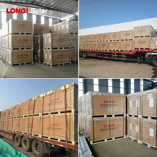 Longi Customized Mono Solar Panel Hi-Mo6 560W565W570W575W580W for Solar System