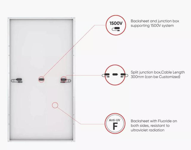 Longi Hi-Mo 5 A Grade Solar PV Panel 540W545W550W555W560W Mono Solar Energy Panel