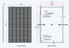All Black 410 Watt Monocrystalline Mono PV Power Bifacial Solar Module Solar Panel