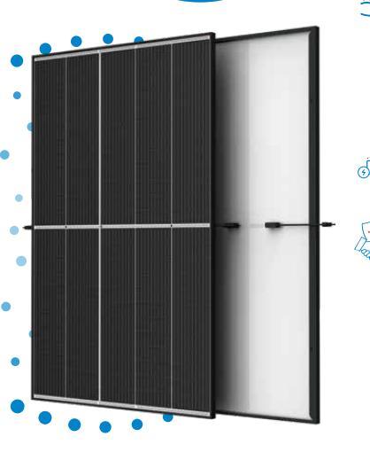 Trina Tier 1 N-Type Solar Panel 425W430W435W440W445W450W with Black Frame for Home System