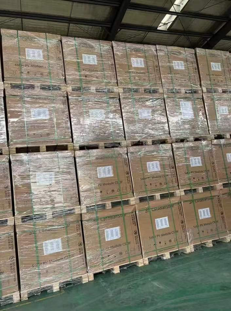 Canadian Solar Power Panel 640W645W650W655W660W665W670W Mono Module Panel