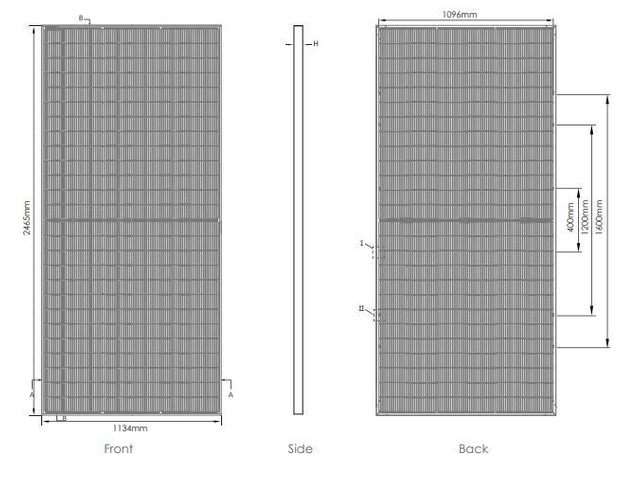 Fast Shipping Cheap Price IEC TUV Certificates Perc 625W Jinko Brand Solar Panel Outdoor